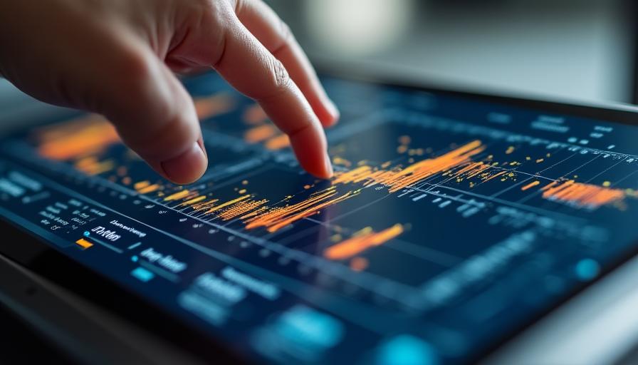 Dashboard de analítica mostrando métricas de retención de clientes y alertas de fuga en tiempo real